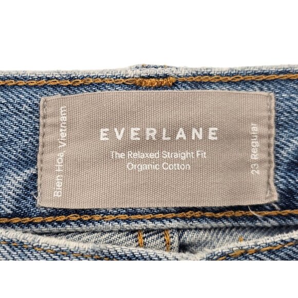 Women's - Everlane The Relaxed Straight Fit Jeans, Size 23 - Picture 5 of 7